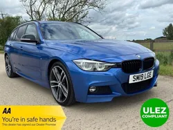 Blue Used 2019 BMW 320 M Sport Estate | £12,495 (Good price)