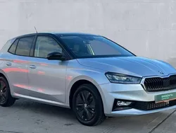 Brilliant silver metallic black magic pearl effect Used 2024 Skoda Fabia Design Edition Hatchback | £20,990 (Fair price)