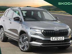 Graphite grey metallic Used 2022 Skoda Karoq SportLine SUV | £24,995 (Fair price)