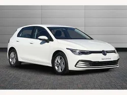 Pure white Used 2021 VW Golf VIII Life Hatchback | £15,950 (Fair price)