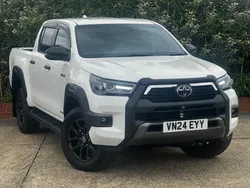 White Used 2024 Toyota HiLux Pickup | £37,995 (A bit pricey)
