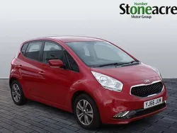 Red Used 2017 Kia Venga 3 Hatchback | £10,495 (Fair price)