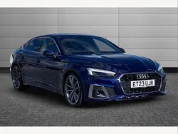 Blue Used 2023 Audi A5 Sportback S-Line Hatchback | £30,795 (A bit pricey)