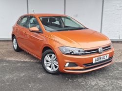 Orange Used 2019 VW Polo SE Hatchback | £11,498 (Fair price)