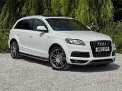 White Used 2013 Audi Q7 S-line plus SUV | £11,495 (Good price)