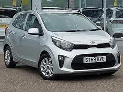 Silver Used 2019 Kia Picanto 2 Hatchback | £9,498 (Fair price)