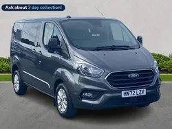 Grey Used 2022 Ford Transit Custom Limited Van | £24,000 (Good price)