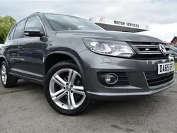 Grey Used 2015 VW Tiguan R-line SUV | £12,995 (Fair price)