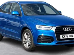 Hainan blue Used 2016 Audi Q3 S-Line SUV | £11,975 (Fair price)