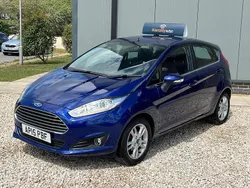 Blue Used 2015 Ford Fiesta Zetec Hatchback | £4,790 (Fair price)