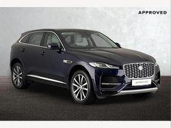 Blue Used 2021 Jaguar F-Pace SE SUV | £30,850 (Fair price)