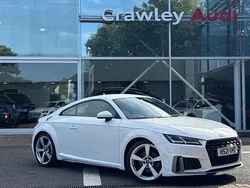 White Used 2021 Audi TT S-Line Coupe | £25,040 (Fair price)
