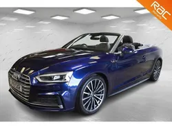 Blue Used 2019 Audi A5 Cabriolet S-Line Cabriolet | £18,990 (Fair price)