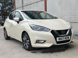 White Used 2017 Nissan Micra N-Connecta Hatchback | £5,995 (A bit pricey)