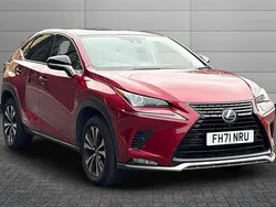 Red Used 2021 Lexus NX300h SUV | £28,950 (A bit pricey)