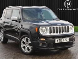 Black Used 2015 Jeep Renegade Limited SUV | £6,885 (Fair price)