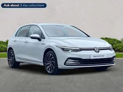 White Used 2022 VW Golf VIII Style Hatchback | £18,317 (Good price)