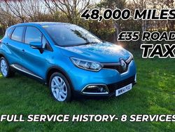 Blue Used 2014 Renault Captur Dynamique SUV | £6,695 (Fair price)