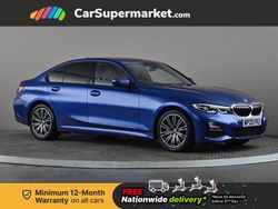 Blue Used 2020 BMW 330e M Sport Sedan | £19,497 (Fair price)