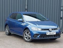 Blue Used 2024 VW Polo R-line Hatchback | £22,498 (Expensive)