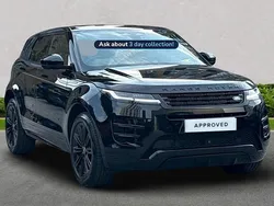 Black Used 2025 Land Rover Range Rover evoque HSE Dynamic | £46,375