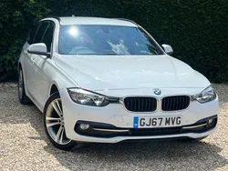 White Used 2017 BMW 320 Sport Line Estate | £12,497 (Good price)