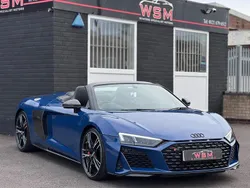 Blue Used 2021 Audi R8 Spyder Performance Cabriolet | £119,995 (Fair price)