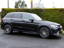 Black Used 2020 Mercedes GLC220 AMG line Estate | £23,950 (Good price)