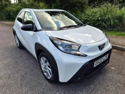 White Used 2022 Toyota Aygo PURE Hatchback | £14,275 (Fair price)