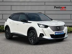 White Used 2022 Peugeot e-2008 Premium SUV | £15,295 (Fair price)