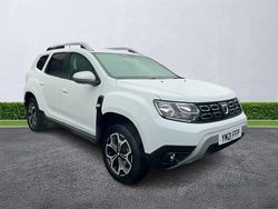 White Used 2021 Dacia Duster Prestige Hatchback | £12,599 (Fair price)