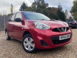 Red Used 2014 Nissan Micra Visia Hatchback | £4,495 (Fair price)