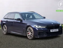 Blue Used 2020 BMW 520 M Sport Estate | £23,599 (Fair price)