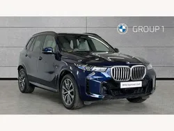 Blue Used 2024 BMW X5 M Sport SUV | £63,990 (Expensive)