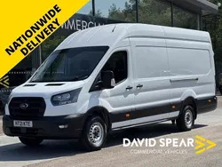 Frozen white (solid paint) Used 2021 Ford Transit | £16,990 (Fair price)
