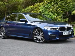 Blue Used 2020 BMW 530 M Sport Sedan | £22,395 (Fair price)