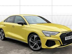 Yellow Used 2024 Audi A3 Black Edition Sedan | £25,990 (A bit pricey)