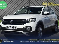 White Used 2019 VW T-Cross SE SUV | £13,999 (Fair price)