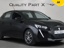 Black Used 2022 Peugeot 208 Active Premium Hatchback | £11,580 (Fair price)