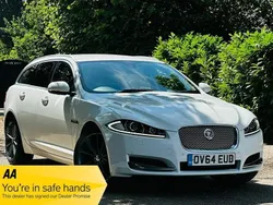 White Used 2014 Jaguar XF Sportbrake Premium Luxury Estate | £6,290 (Fair price)