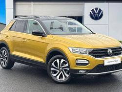 Yellow Used 2022 VW T-Roc Active SUV | £21,690 (Fair price)