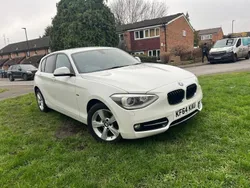 White Used 2014 BMW 116 Sport Line Hatchback | £7,495