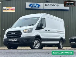 White Used 2024 Ford Transit Van | £27,994 (Expensive)