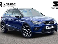 Blue Used 2021 Seat Arona FR SUV | £13,990 (Fair price)