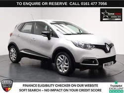 Silver Used 2016 Renault Captur Dynamique SUV | £7,640 (Fair price)