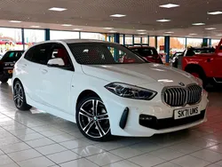 Alpine white Used 2021 BMW 118 M Sport Hatchback | £21,489 (Fair price)