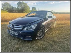 Black Used 2010 Mercedes E250 Cabriolet | £7,500 (Expensive)