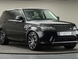 Black Used 2022 Land Rover Range Rover Sport HSE SUV | £37,000