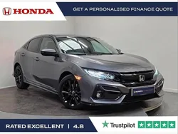 Grey Used 2021 Honda Civic Sport Hatchback | £19,965 (Fair price)