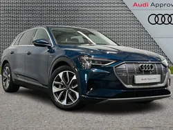 Blue Used 2020 Audi e-tron Advanced SUV | £18,995 (Fair price)